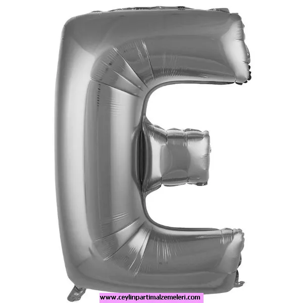 E Gümüş Folyo Balon